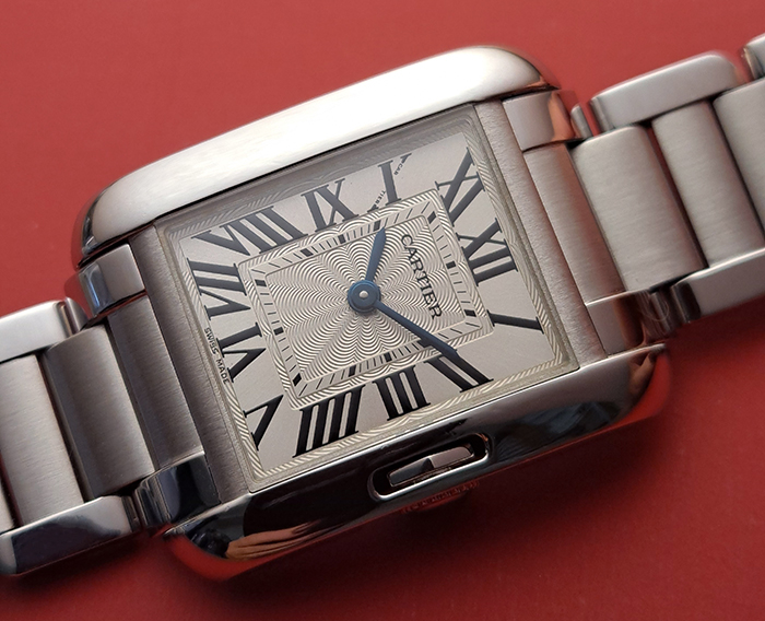 Cartier Tank Anglaise Small Ladies Wristwatch Ref. W5310022